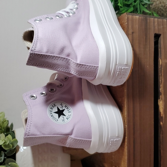 Converse CTAS MOVE HI PLATFORM / 572722C WOMEN'S SZ 5.5 - Picture 4 of 7
